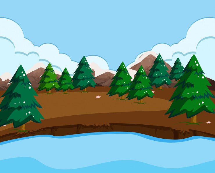 Vector Gratis an outdoor nature scene