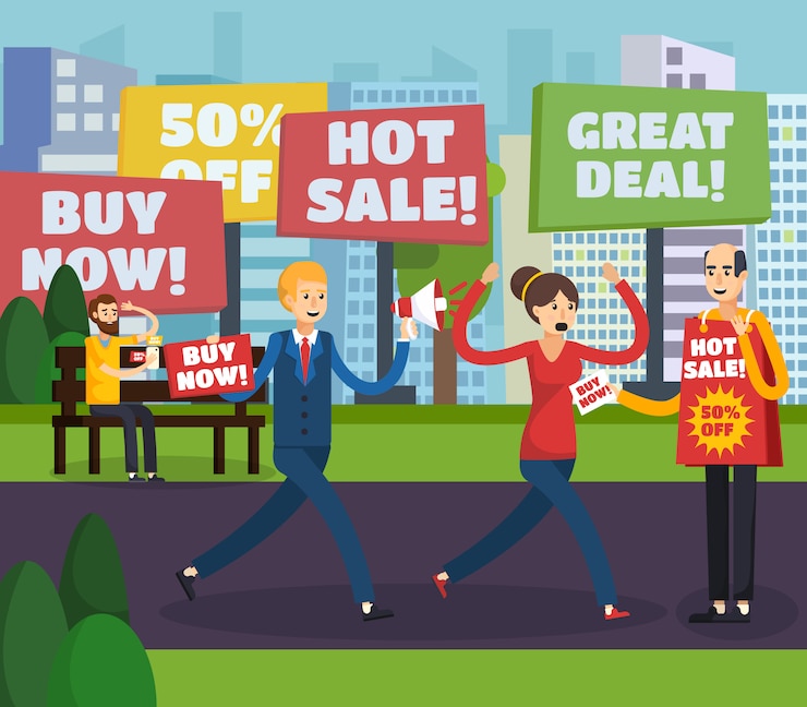 Vector Gratis annoying advertisement orthogonal composition