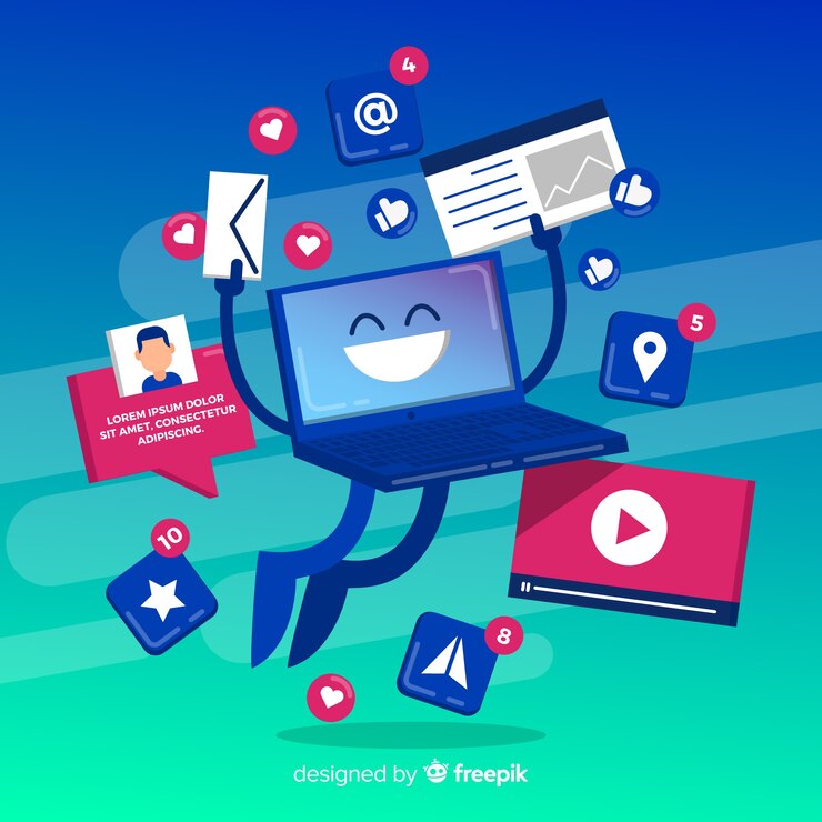 Vector Gratis antigravity technology with element