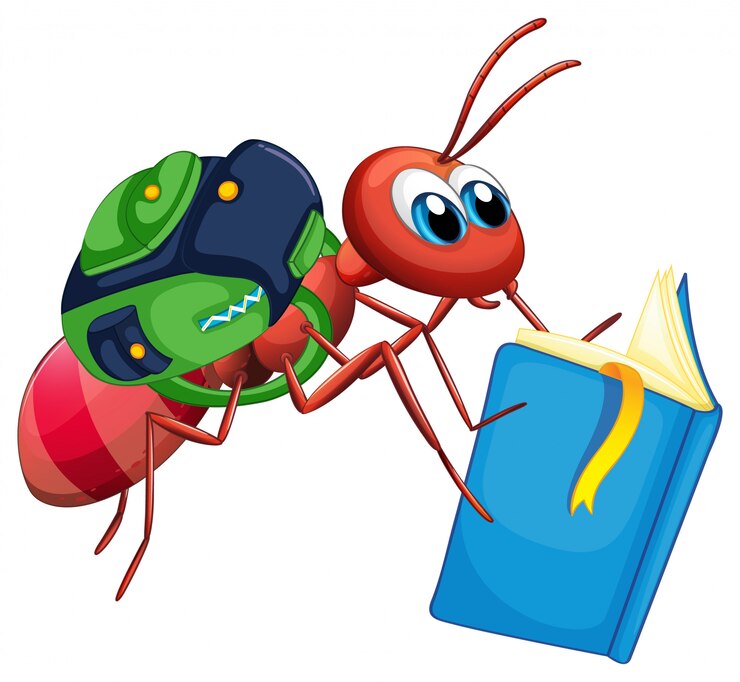 Vector Gratis any student reading book
