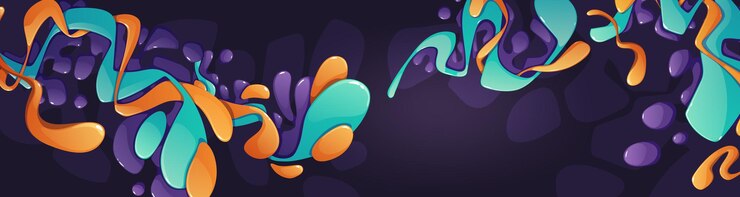 Vector Gratis art exhibition poster with abstract background