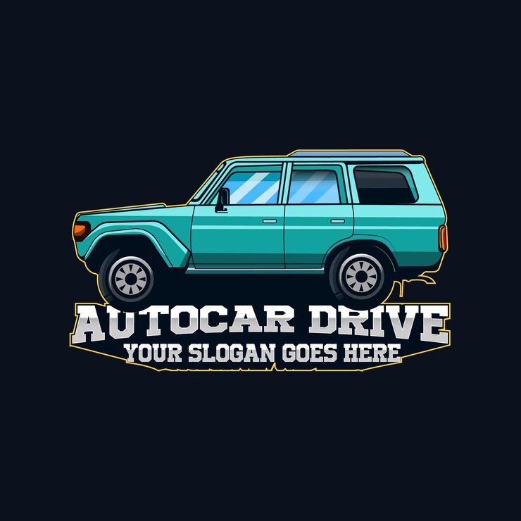 Vector Gratis auto car drive vector logo design