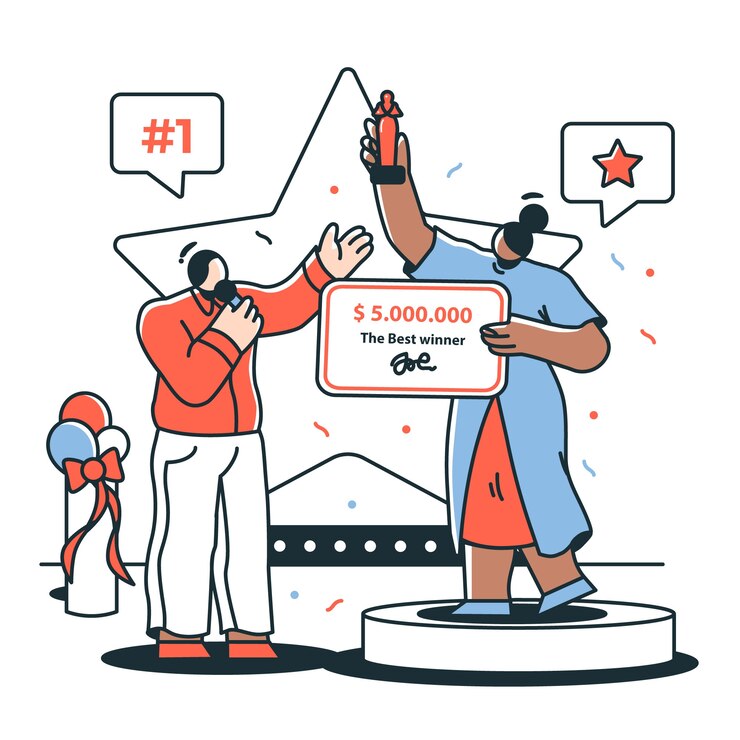 Vector Gratis awards concept illustration