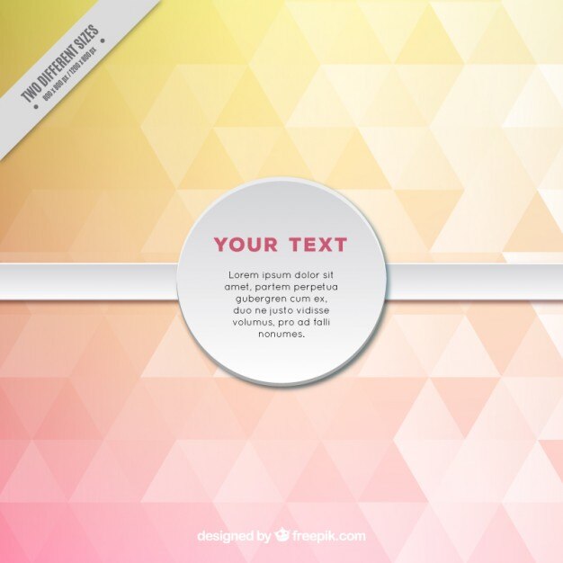Vector Gratis background of triangles 