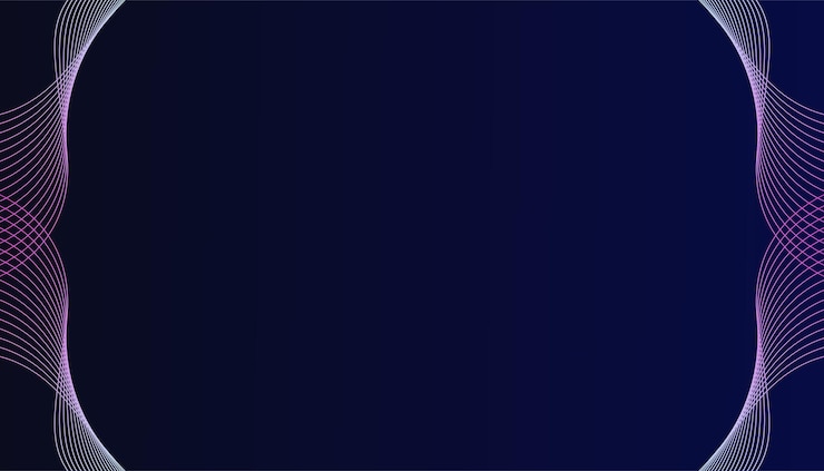 Vector Gratis background with wavy lines copy space