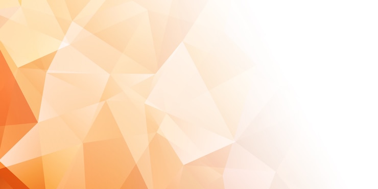 Vector Gratis banner background with low poly 
