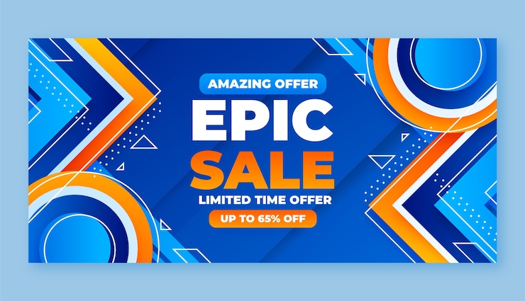 Vector Gratis banner horizontal abstrak gradien