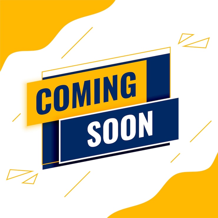 Vector Gratis banner pengumuman akan segera hadir modern untuk postingan media sosial
