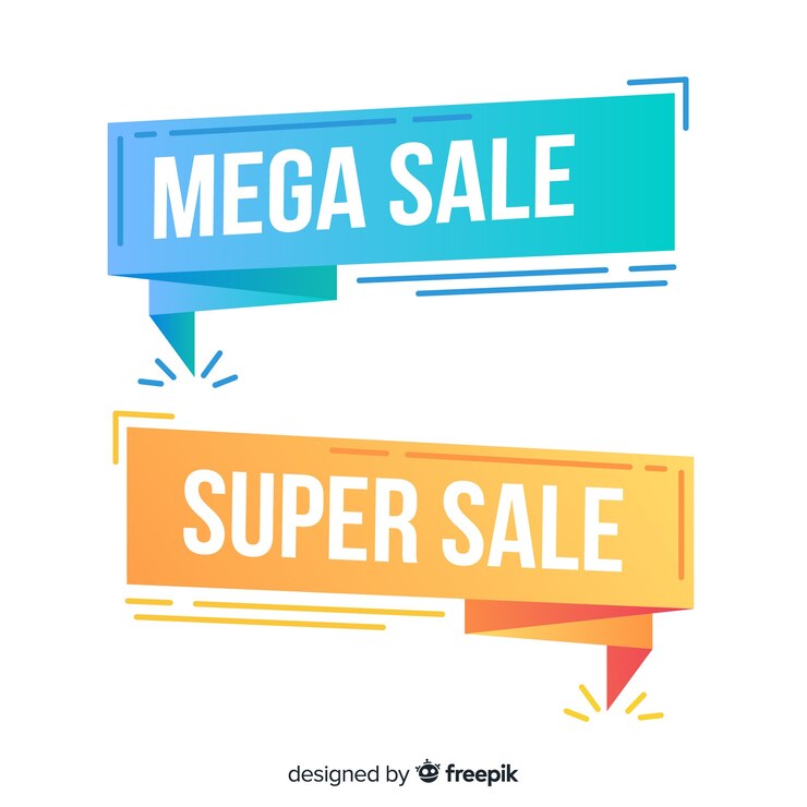 Vector Gratis banner penjualan