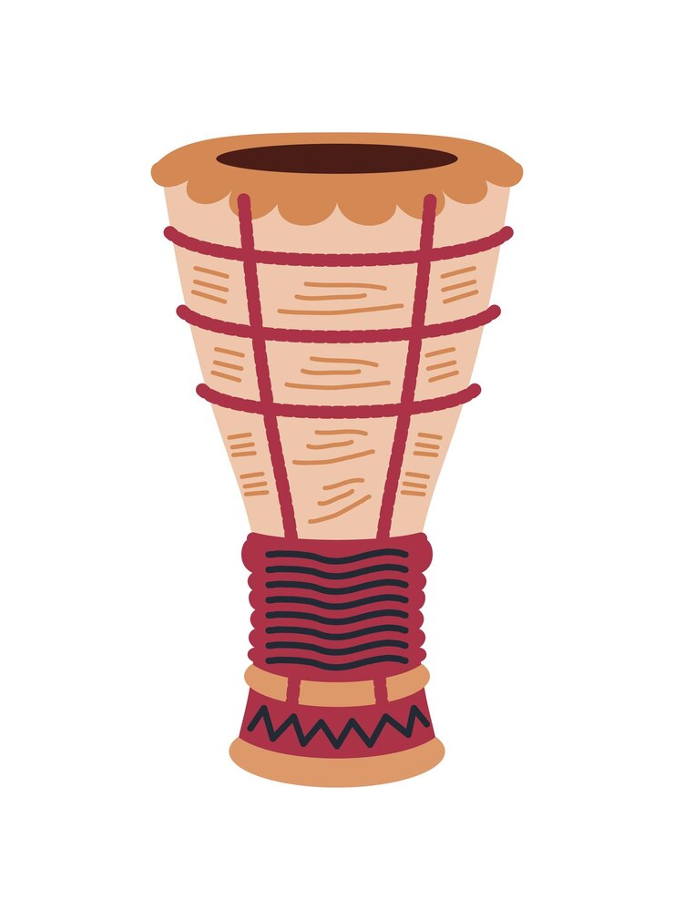 Vector Gratis bata drum ethnic
