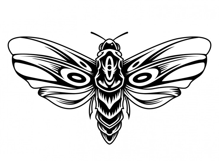 Vector Gratis beautiful butterfly vintage concept