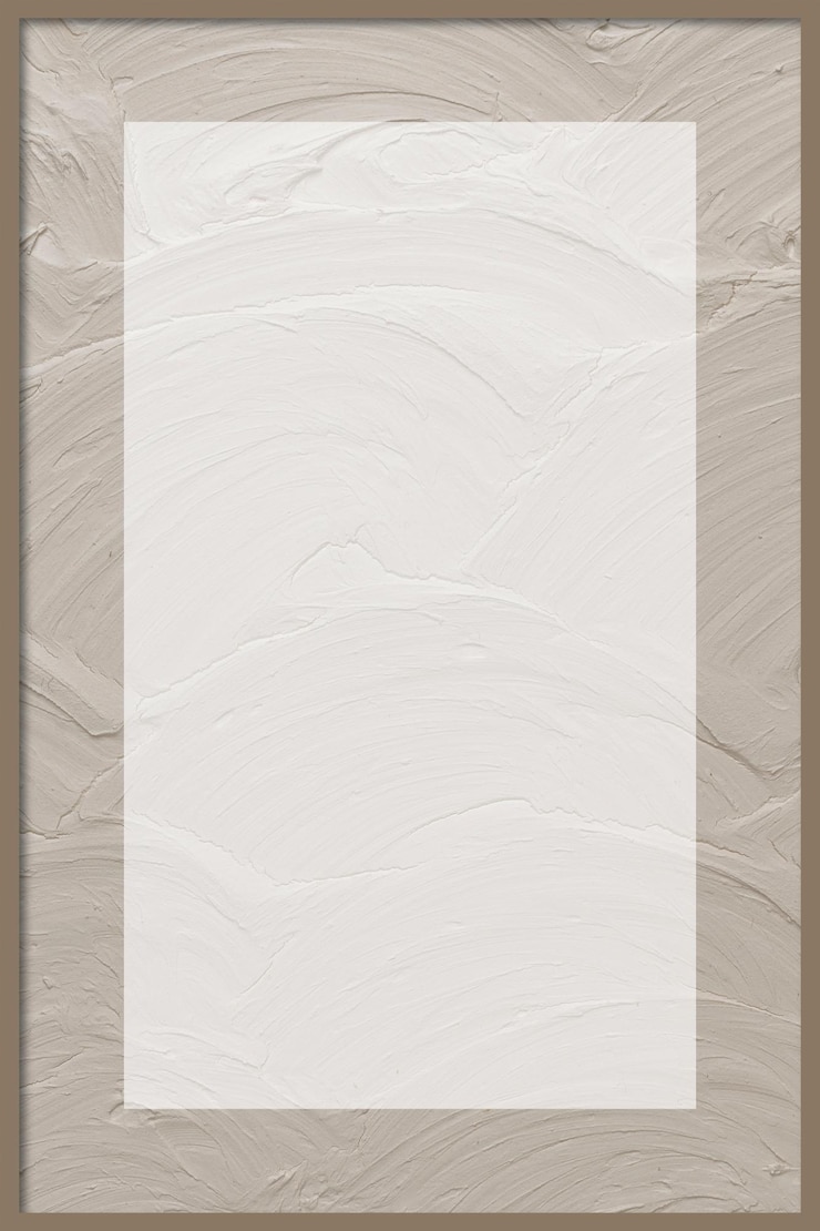 Vector Gratis beige textured rectangle frame vector
