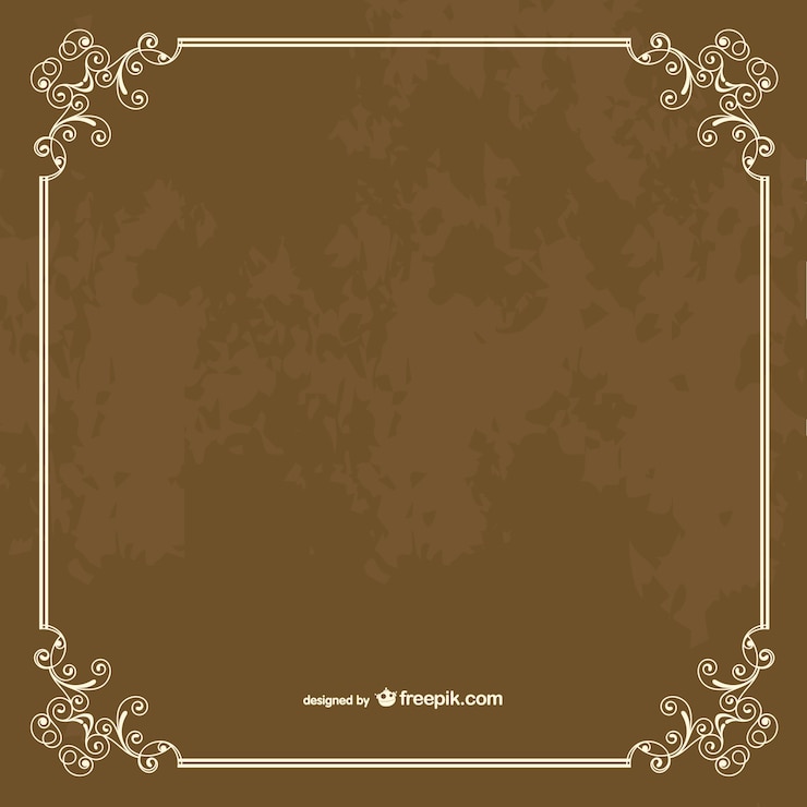 Vector Gratis bingkai retro grunge