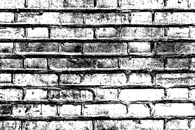 black and white brick wall texture background