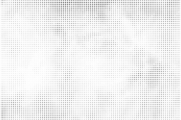 Black and white grunge halftone pattern texture background