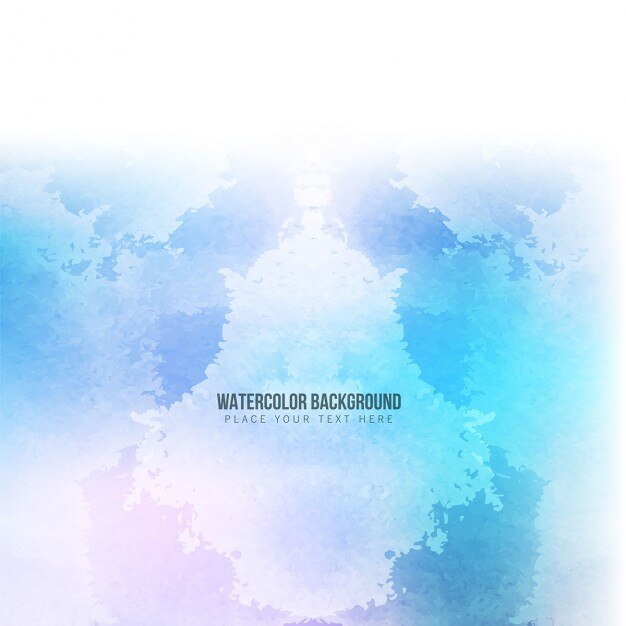 Vector Gratis blue and pink watercolor background