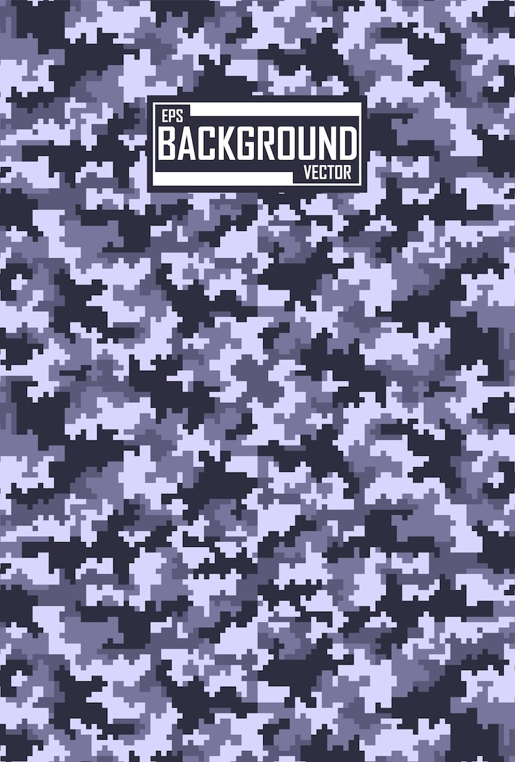 Vector Gratis blue camouflage background