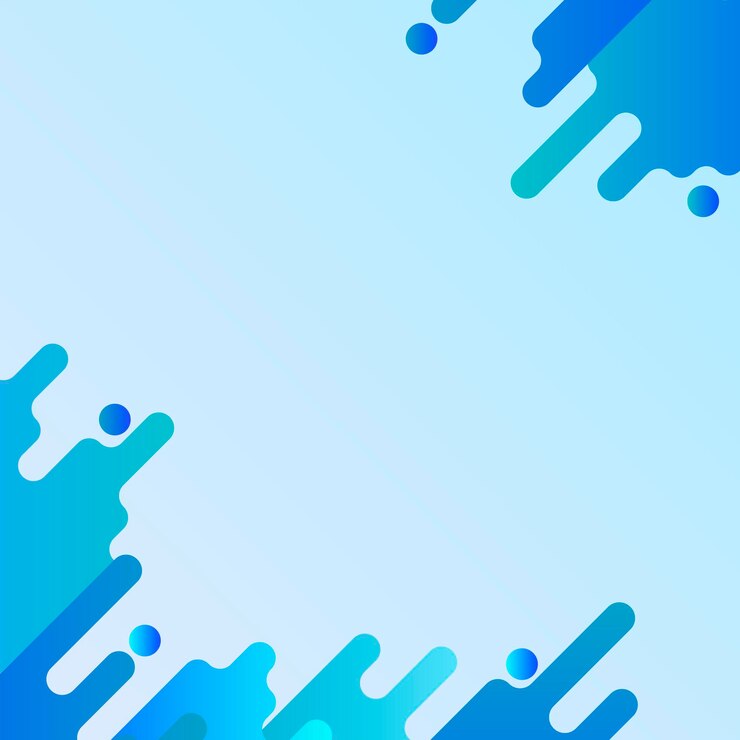 Vector Gratis blue fluid background frame vector