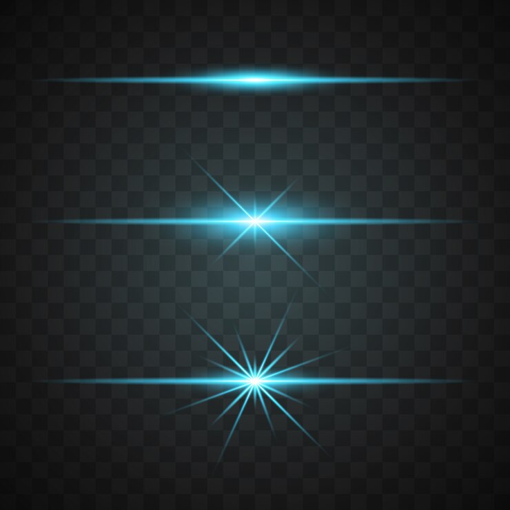 Vector Gratis blue lights collection