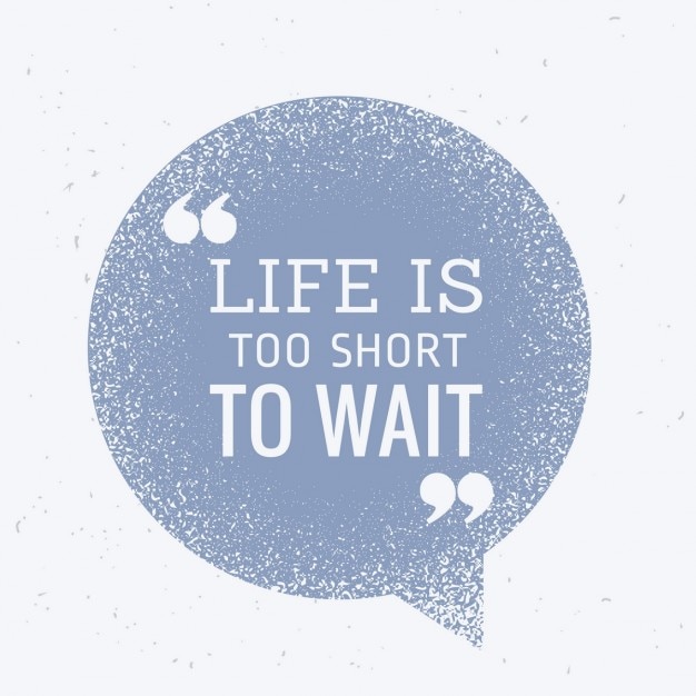 Vector Gratis blue template for quote