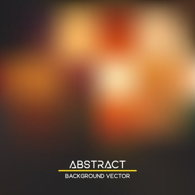 Vector Gratis blurry background with warm tones