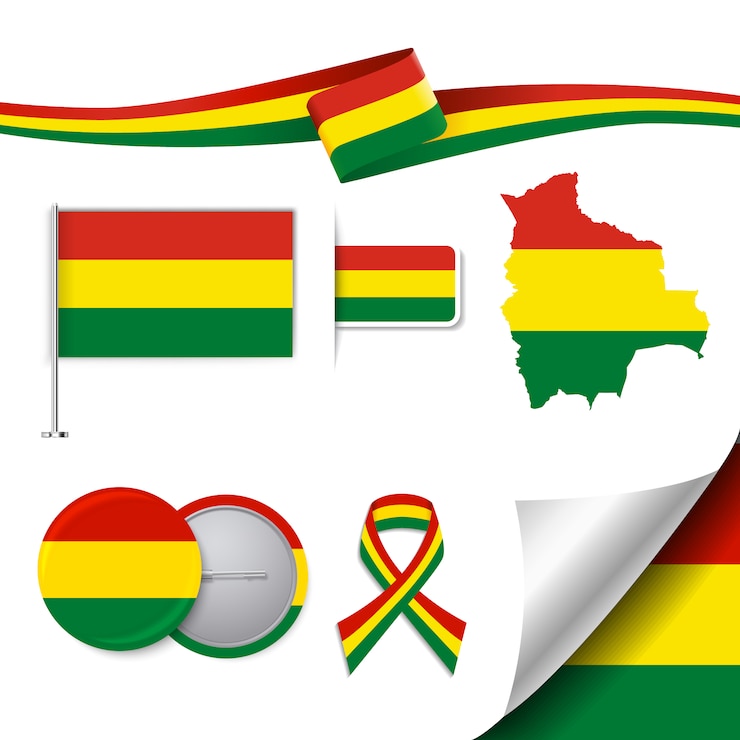 Vector Gratis bolivia representative elements collection