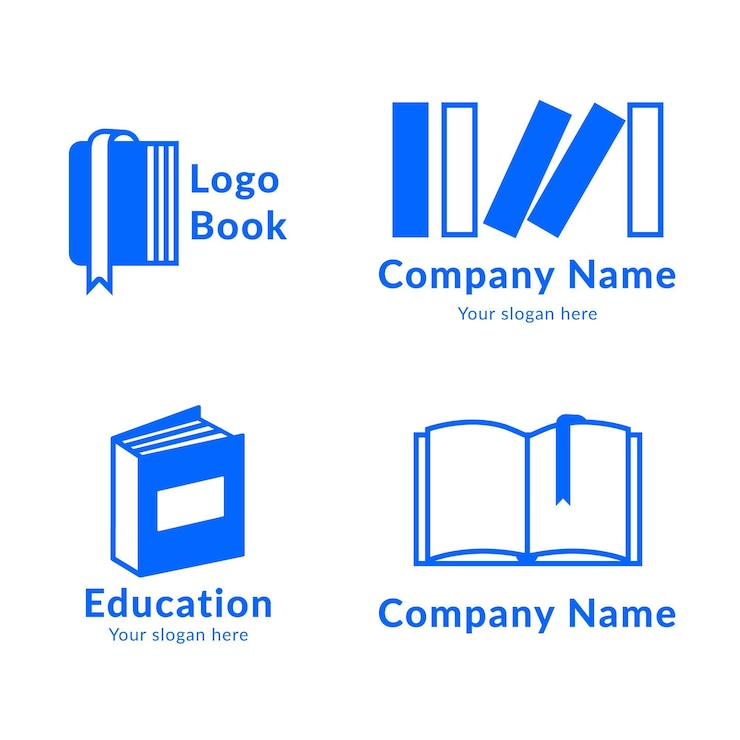 Vector Gratis book logo template collection