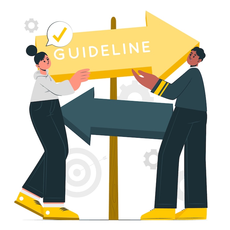 Vector Gratis brand guidelines concept illustration