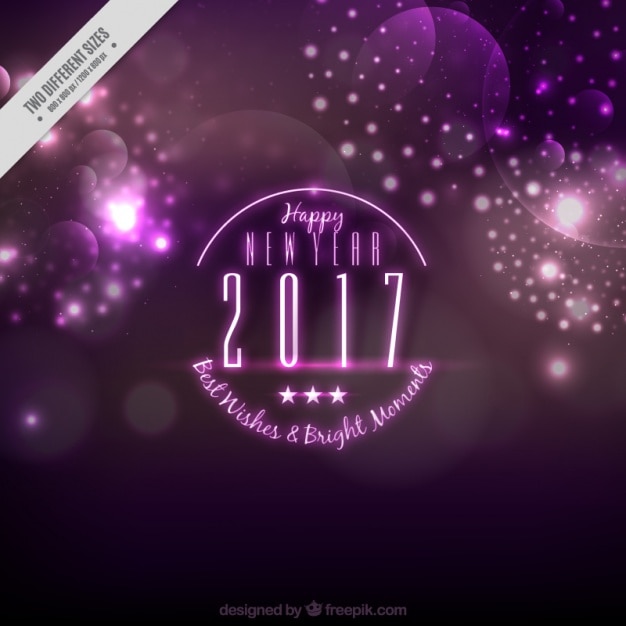 Vector Gratis bright new year abstract elegant background