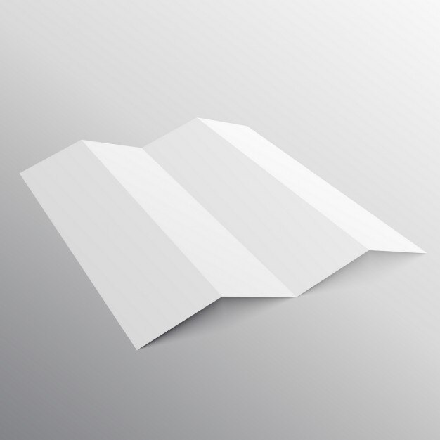 Vector Gratis brochure, mock up