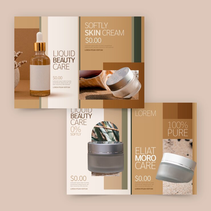 Vector Gratis brosur katalog produk gradien