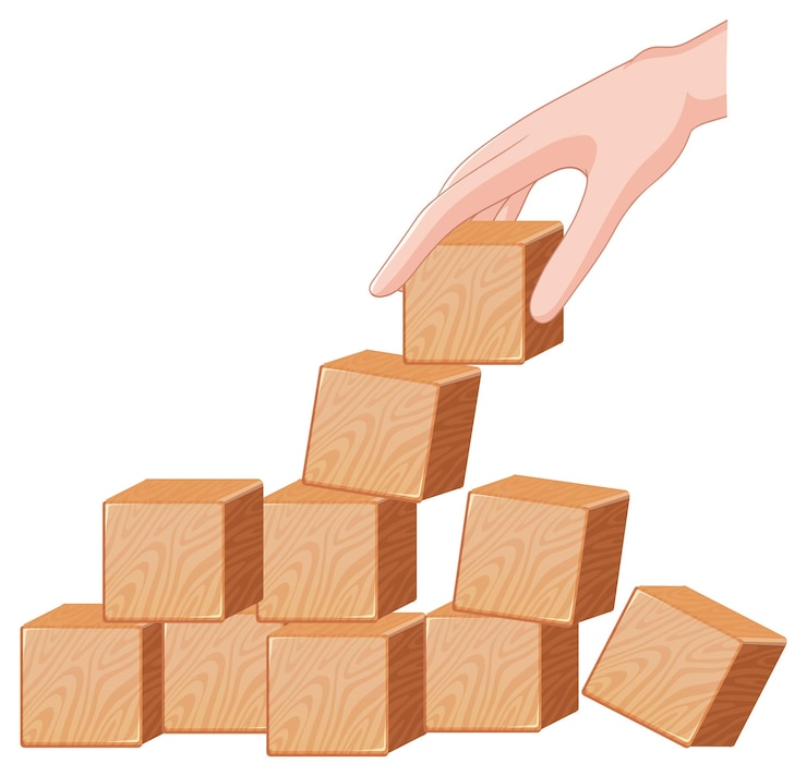 Vector Gratis building blocks of growth