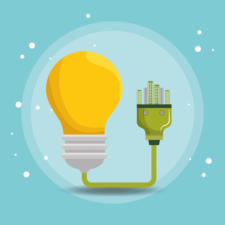 Vector Gratis bulb energy ecology icons