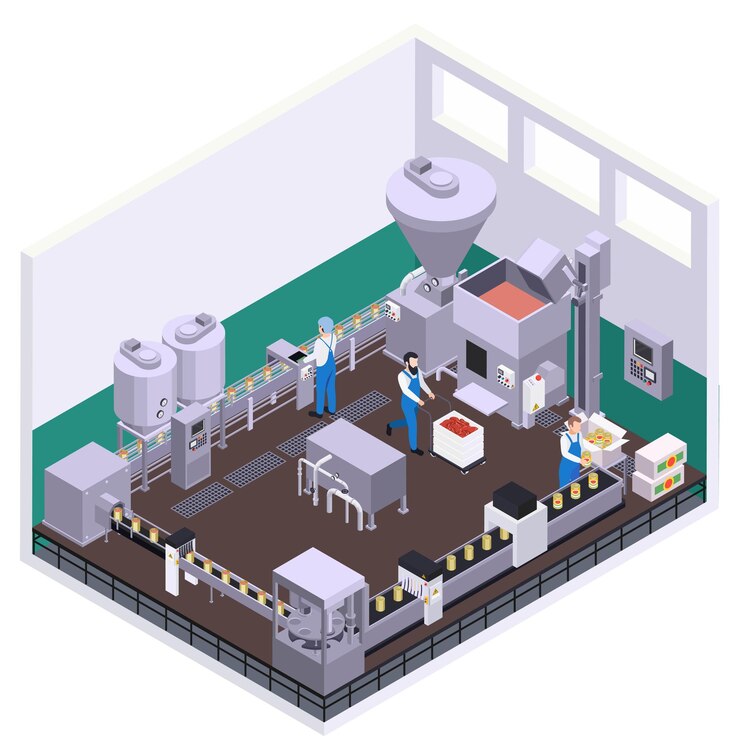 Vector Gratis canned food packaging composition