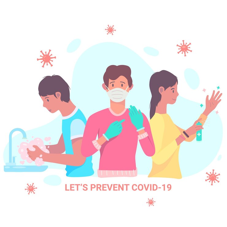 Vector Gratis cara efektif untuk mencegah virus corona