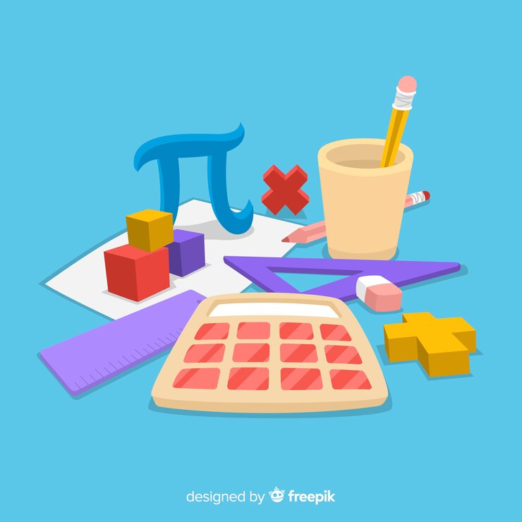 Vector Gratis cartoon math background