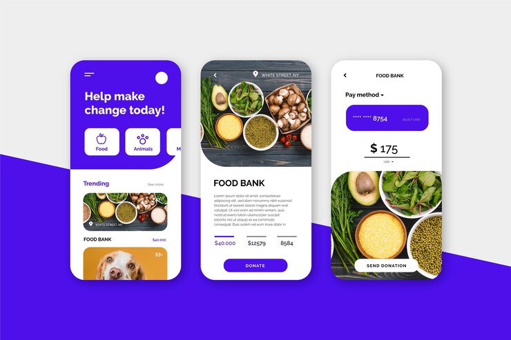 Vector Gratis charity application
