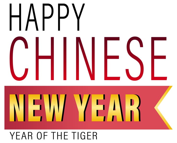 Vector Gratis chinese new year font design