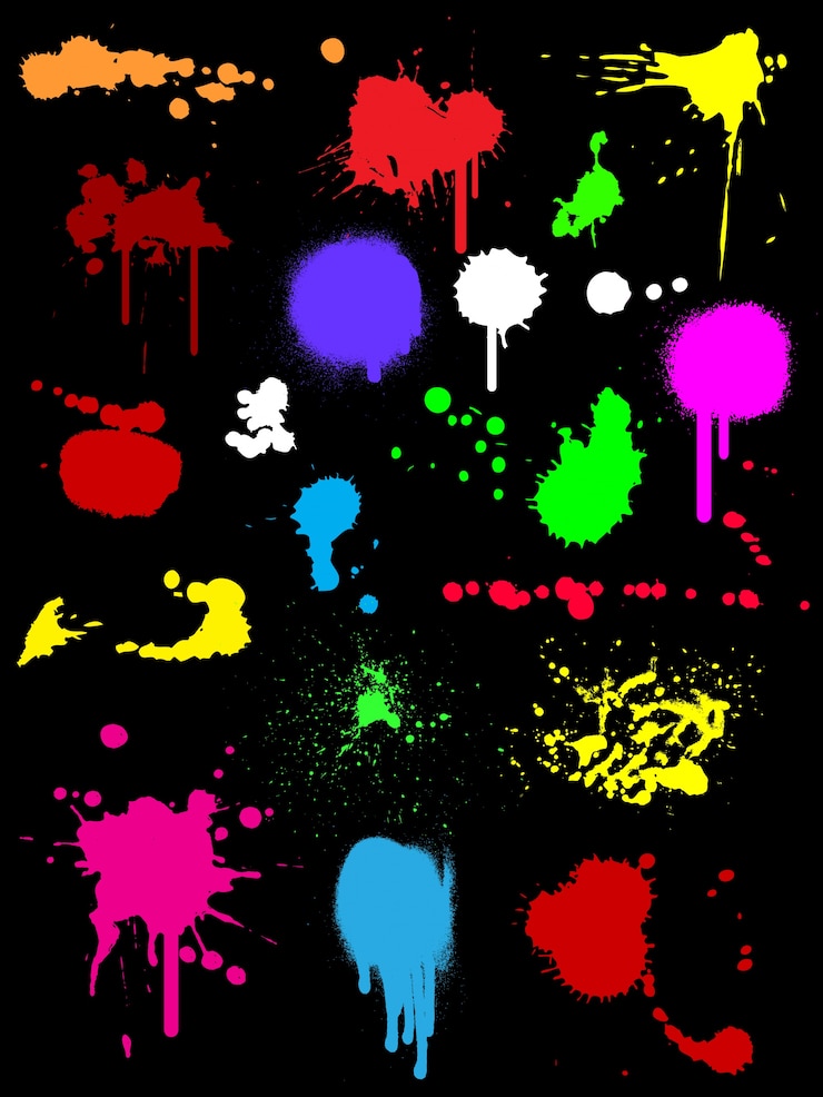 Vector Gratis cipratan tinta