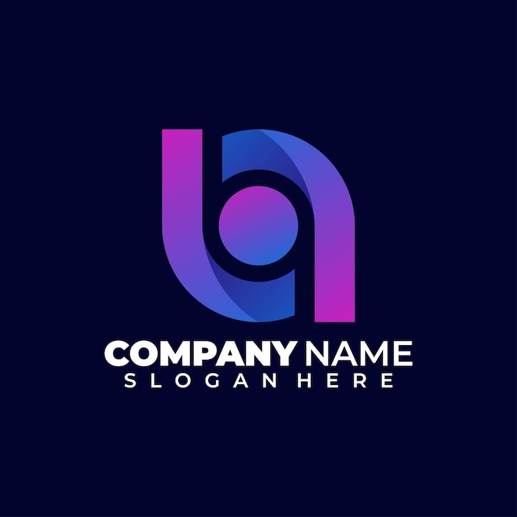 Vector Gratis circle modern colorful logo