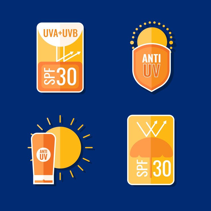 Vector Gratis collection of creative ultraviolet badges