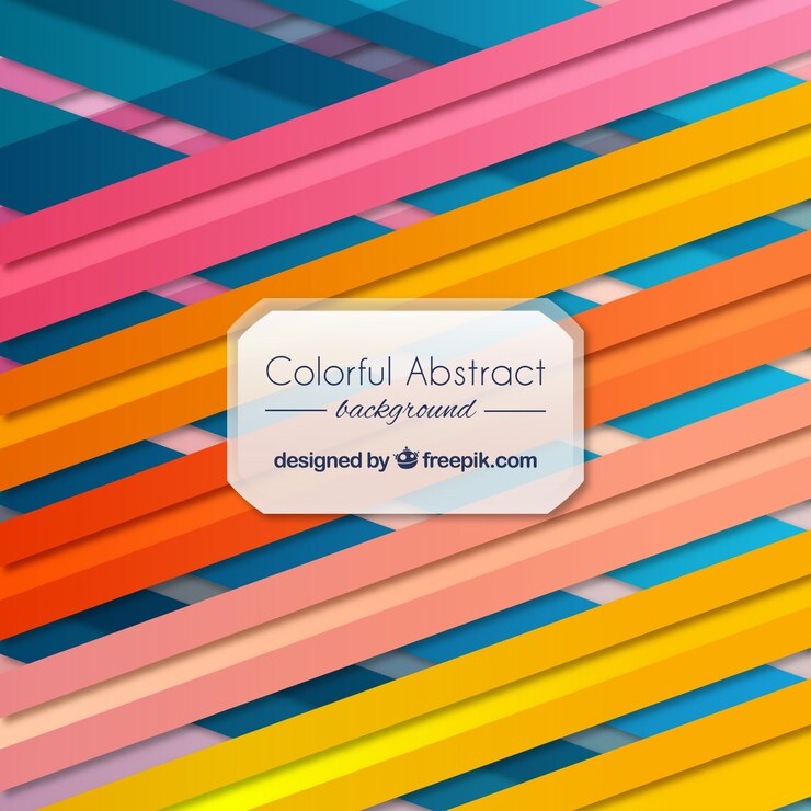 Vector Gratis colorful background in abstract style