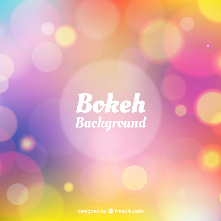 Vector Gratis colorful background in blurred style