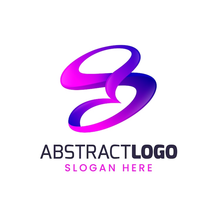 Vector Gratis colorful gradient abstract logo