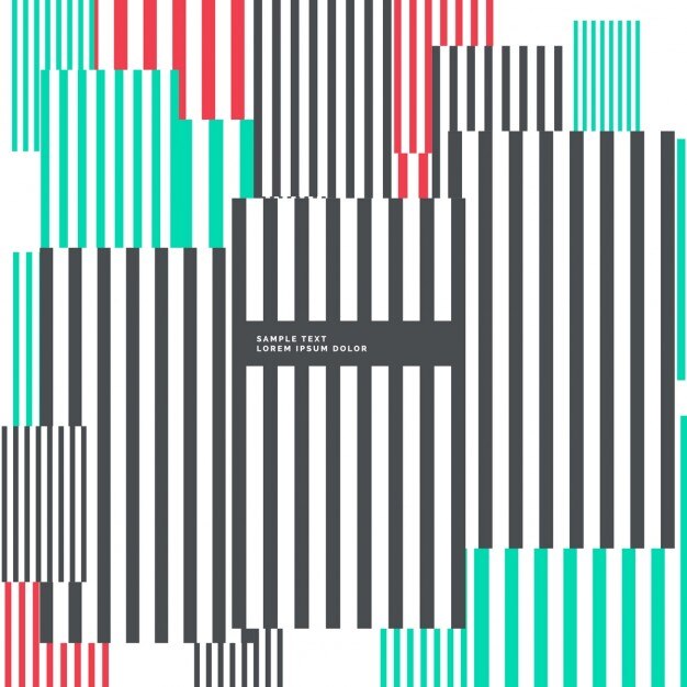 colorful lines on a white background