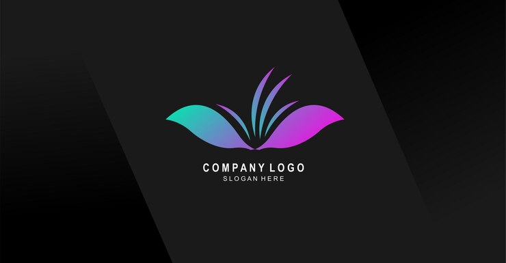 Vector Gratis colorful logo with a bird in the middle