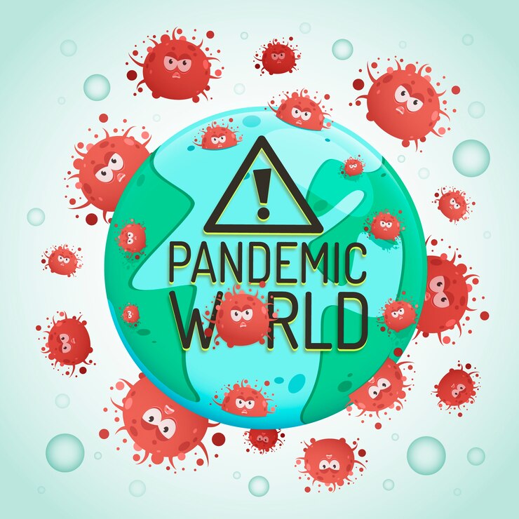 Vector Gratis covid 19 pandemic design