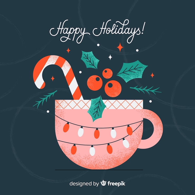 Vector Gratis creative christmas background concept