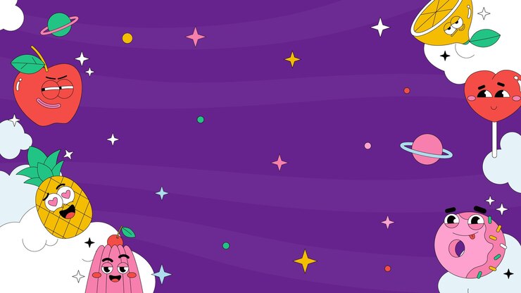 Vector Gratis creative funny zoom background