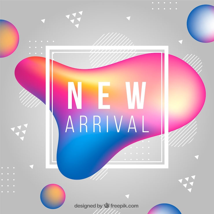 Vector Gratis creative new arrival background